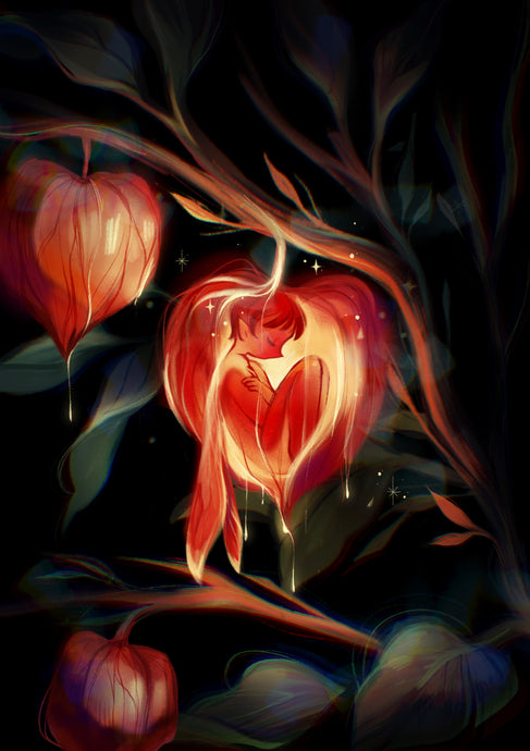 Physalis Fairy Print