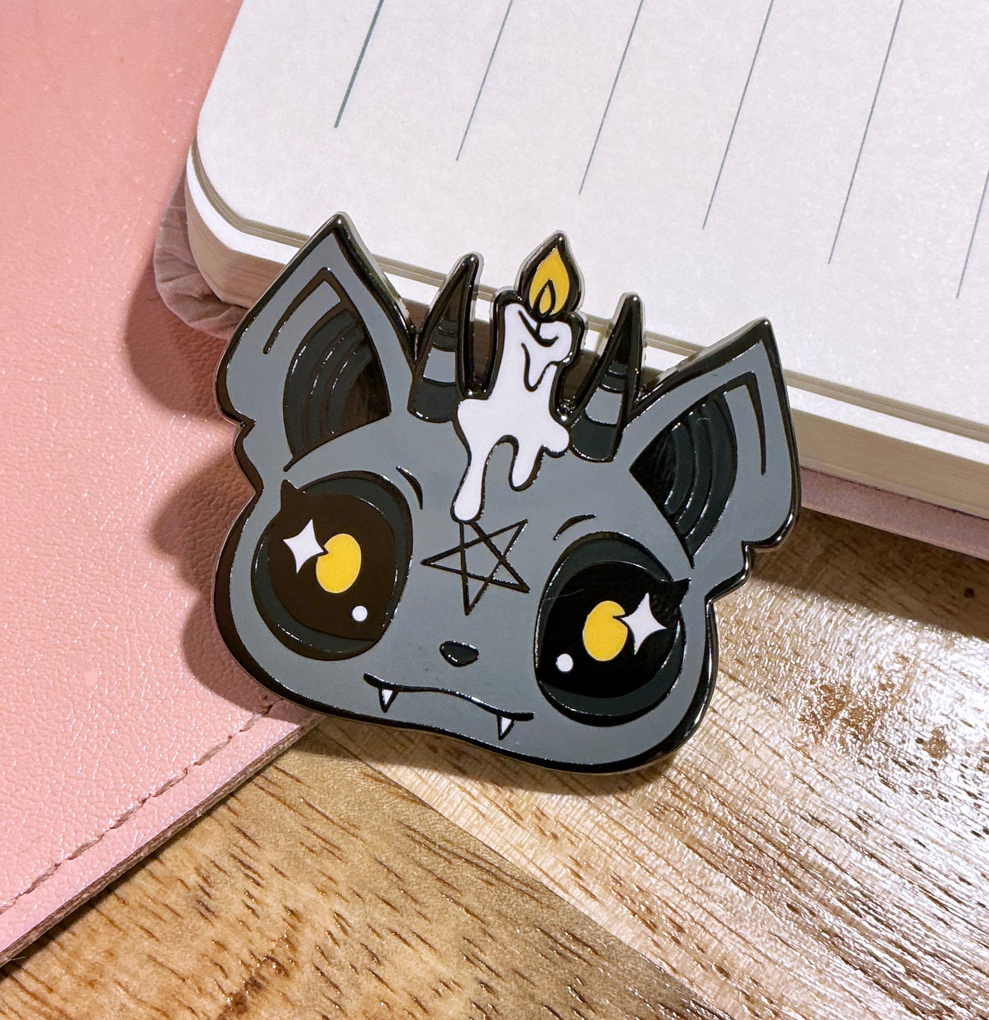 Sphynx Demon Enamel Pin